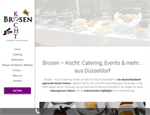 Tablet Screenshot of brosen-kocht.com